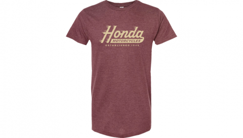 Honda Established Burgundy T-Shirt